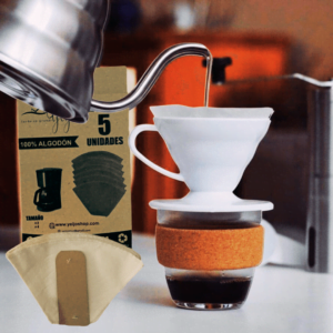 Filtros Reutilizables para Cafe en Algodón #2 y #4