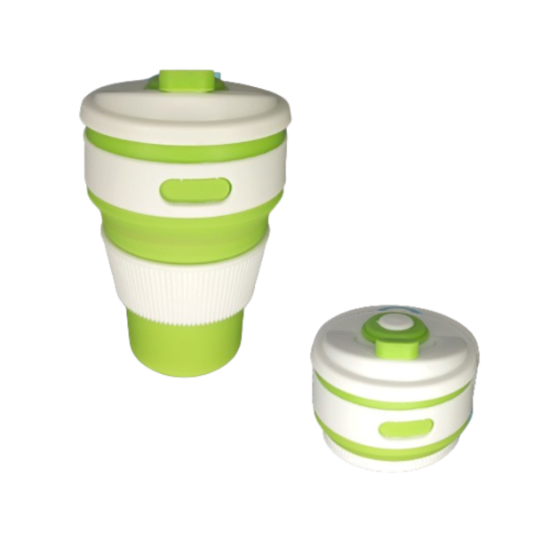 Vaso De Silicona Plegable Viajero Reutilizable 350 Ml - Image 6