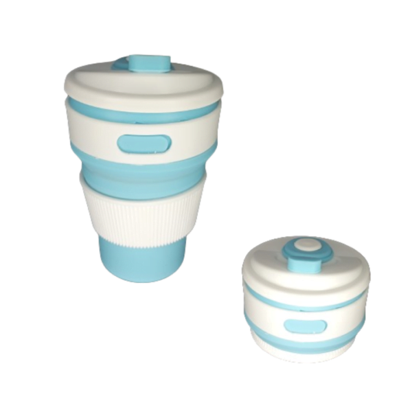 Vaso De Silicona Plegable Viajero Reutilizable 350 Ml - Image 7