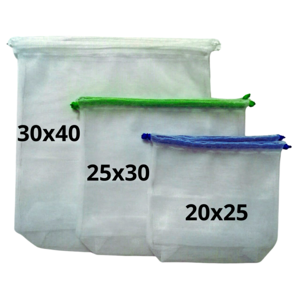 Kit Bolsas para Mercar Frutas y Verduras X10 Bolsas - Image 4