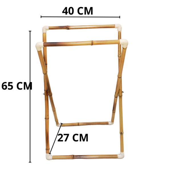 Cesta/Canasto para Ropa de Bambú Estampada - Image 18