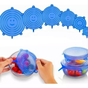 Tapas De Silicona Elásticas X6U Redondas
