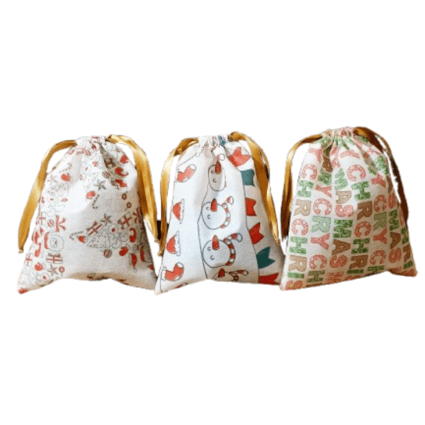 Bolsas Reutilizables Navideñas Para Regalos Setx12 - Image 5