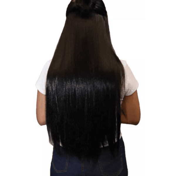 Extensiones de cabello 5 ganchos Semi naturales - Image 5